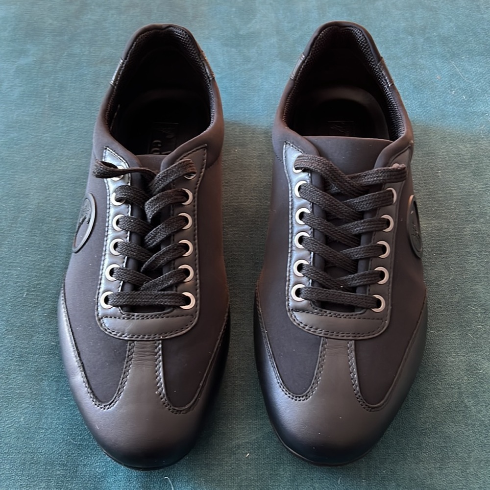 NEW Versace Collection Black Men’s Sneakers, EU 43, USA 10 - Picture 2 of 7